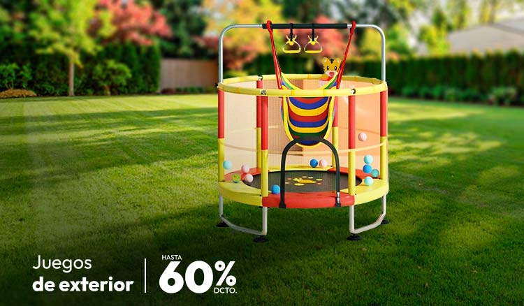 Juegos de Exterior hasta 60% dcto