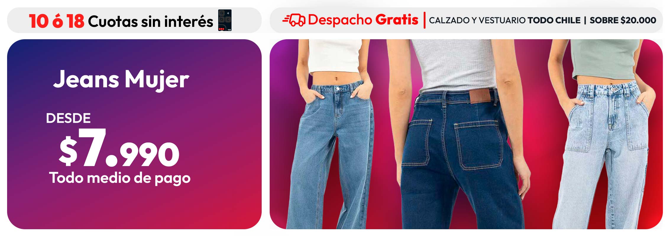 Jeans Mujer
