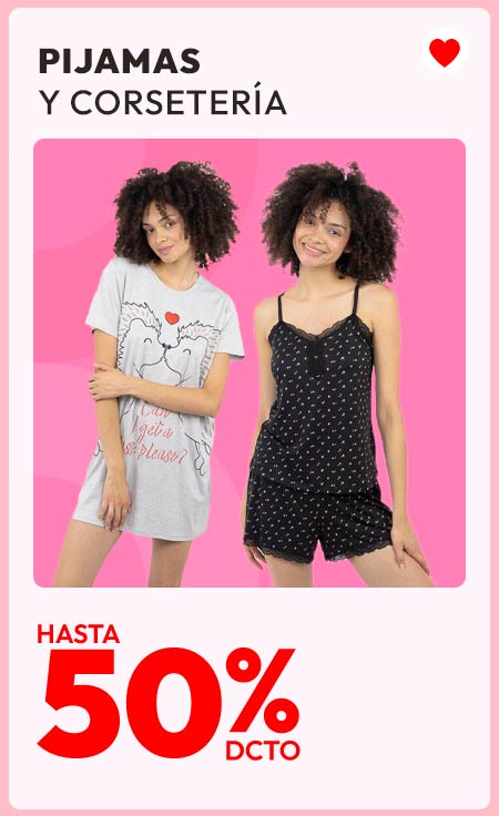 Pijamas y corsetería