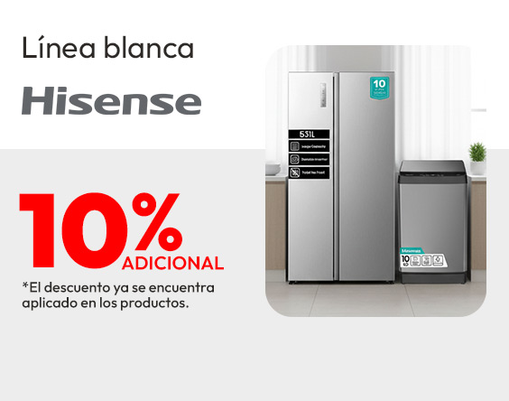 Línea blanca hisense