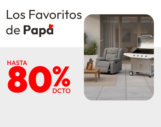 Los favoritos de Papá hasta 80% dcto