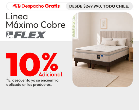 Máximo Cobre Flex 10% adicional