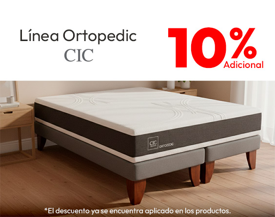Cic Linea Ortopedic 10% adicional