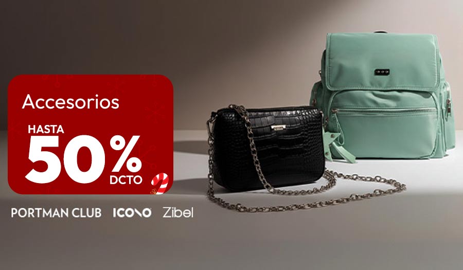 Accesorios hasta 50% dcto