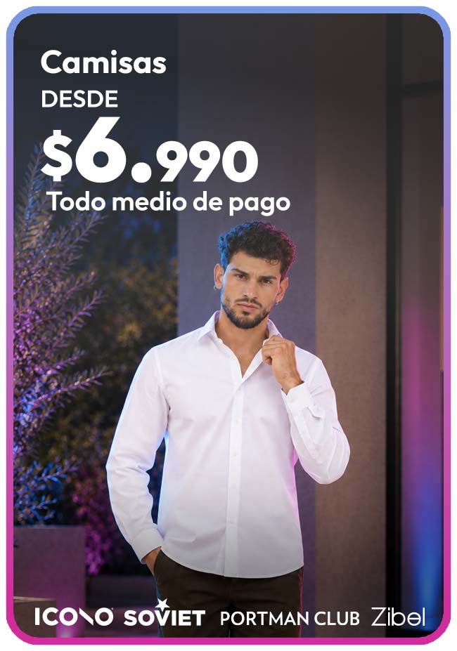 Camisas desde 6.990