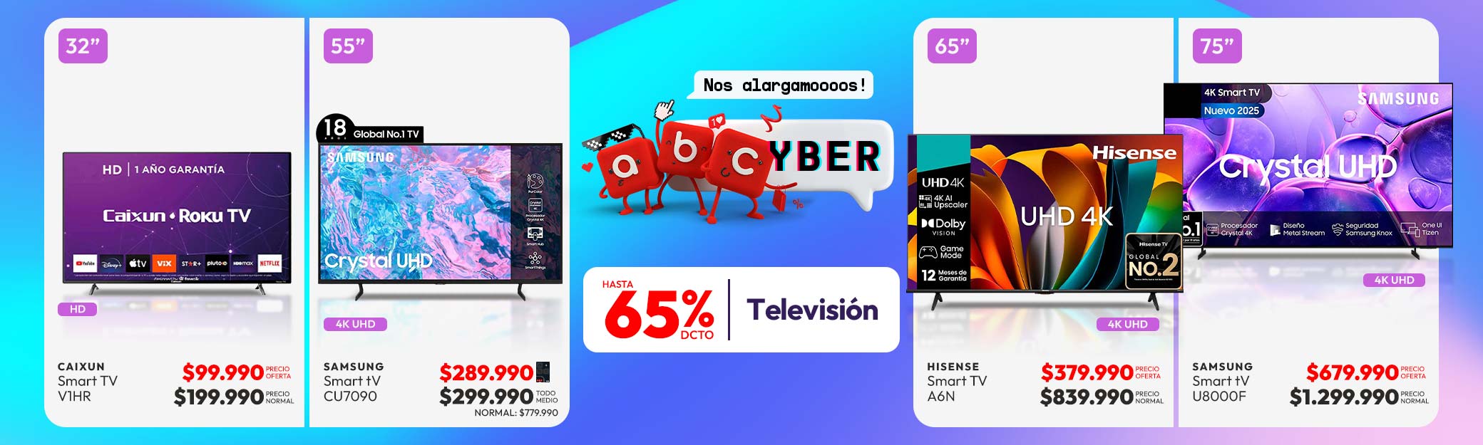 Televisores