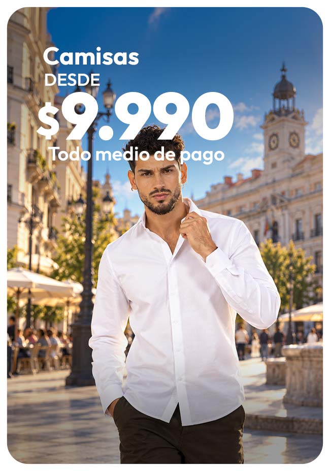 camisas desde 9990