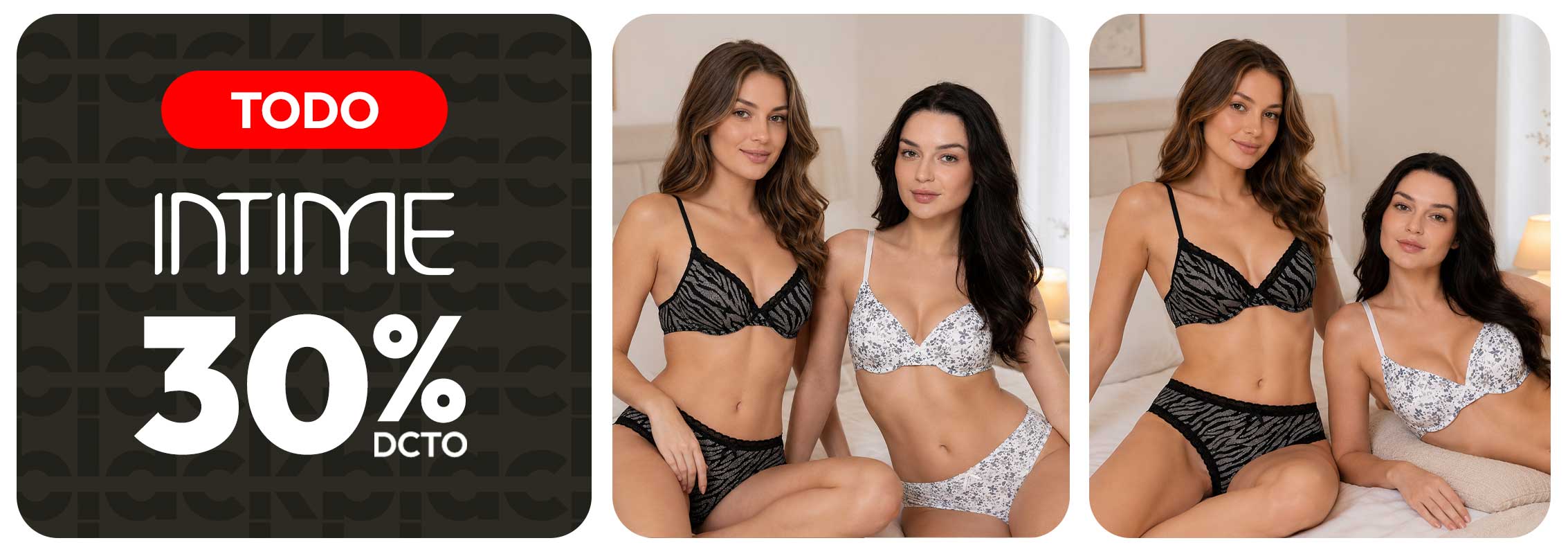 Intime 30% dcto