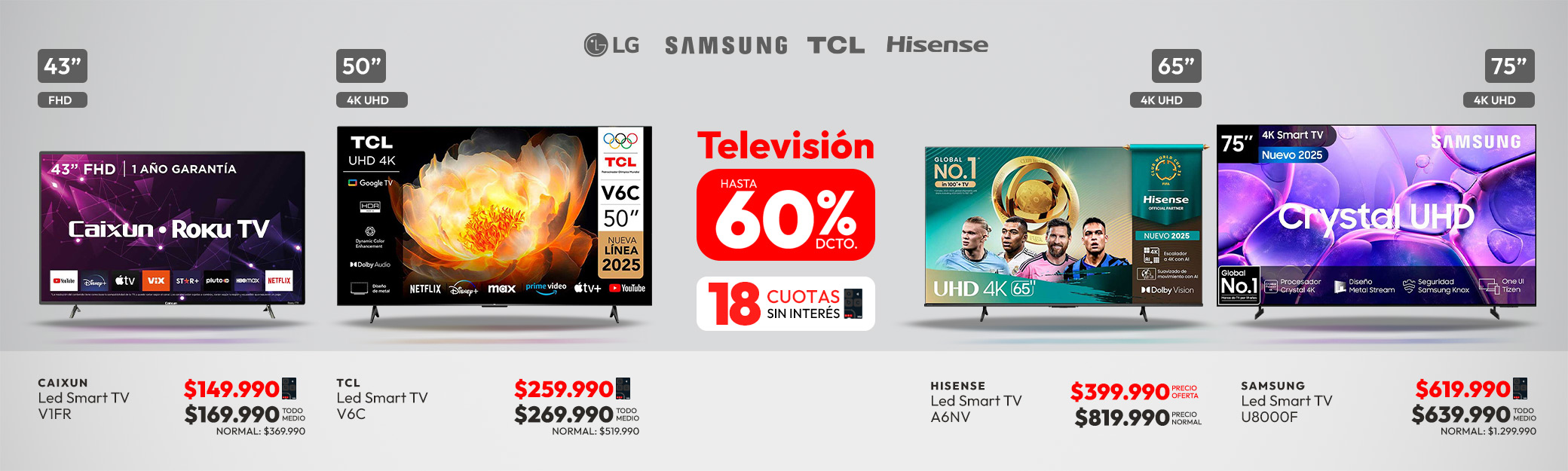 Televisores