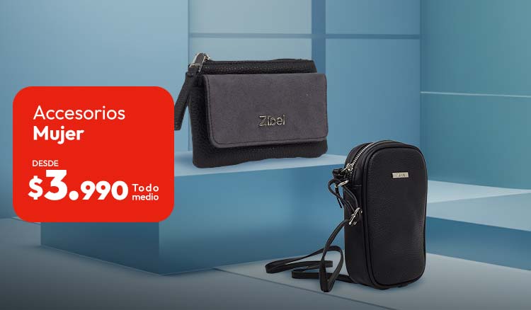 accesorios desde $3.990