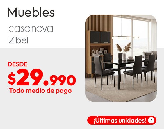 Últimas unidades muebles