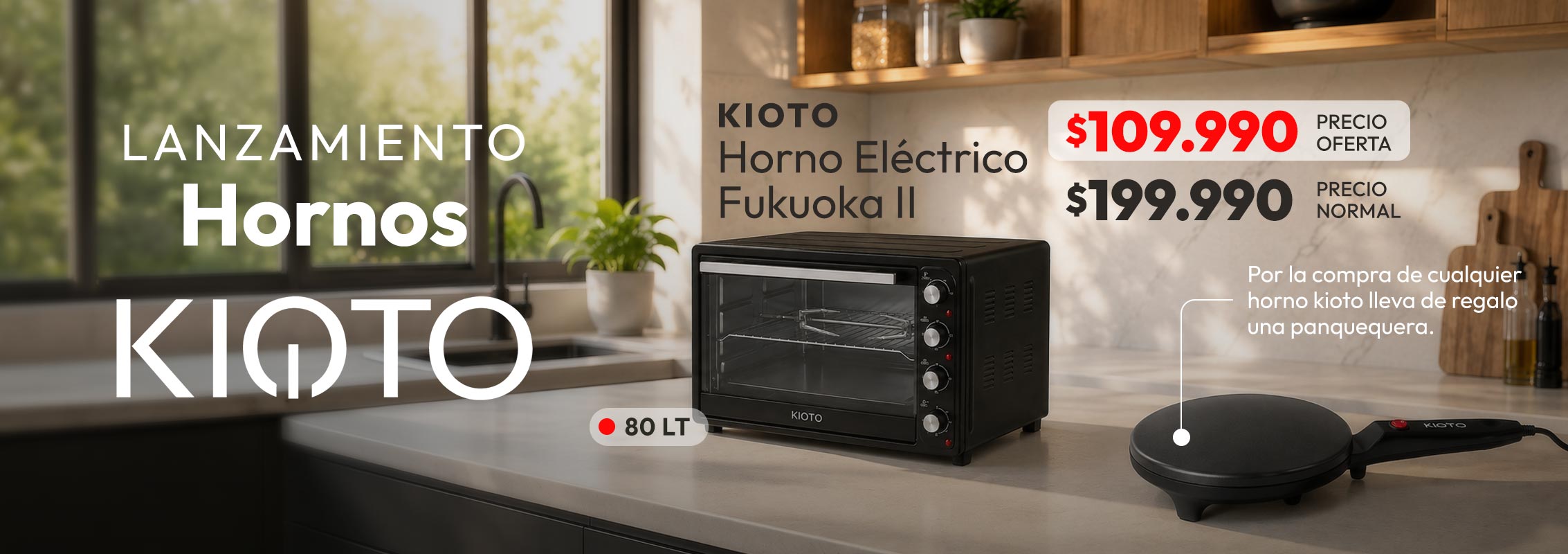 Lanzamiento Hornos Kioto