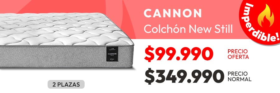 Colchón Cannon New Still