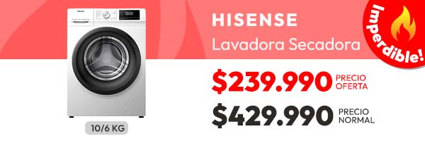 Lavadora Hisense