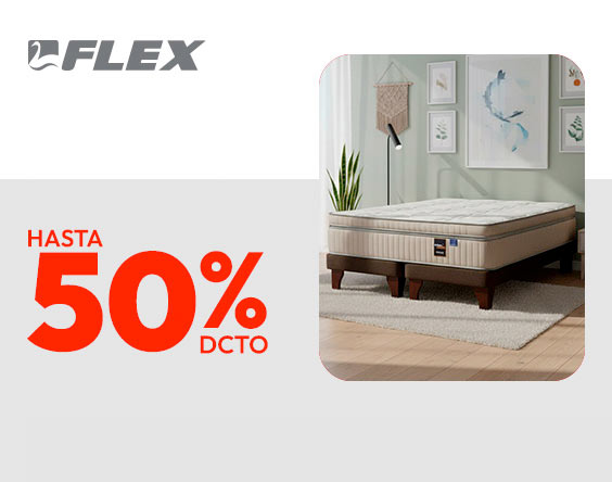 Flex hasta 50% dcto