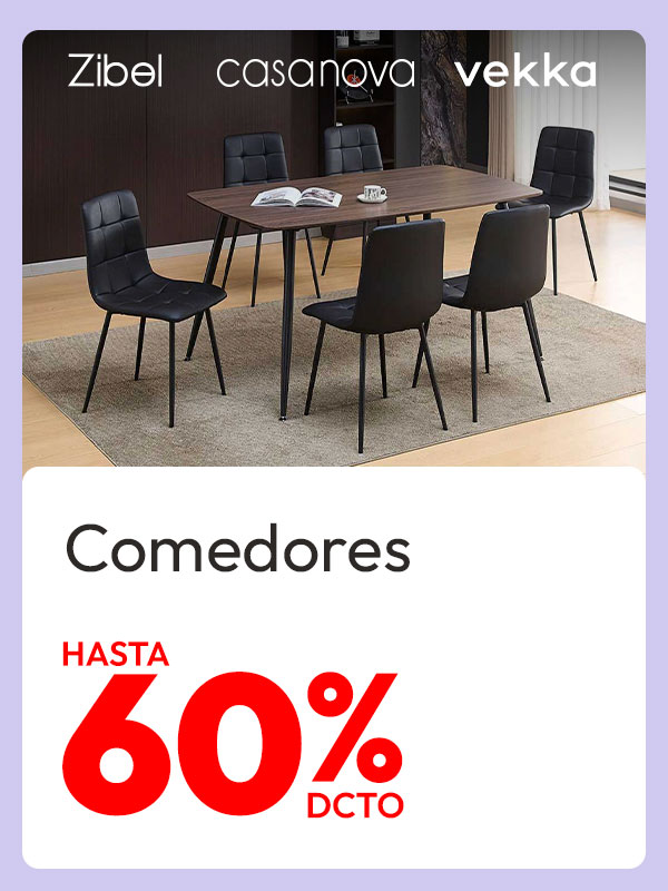 Comedores hasta 60%