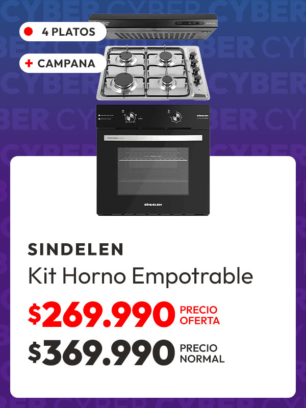 Kit empotrable cocina
