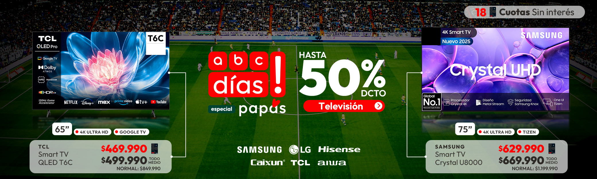 Televisores
