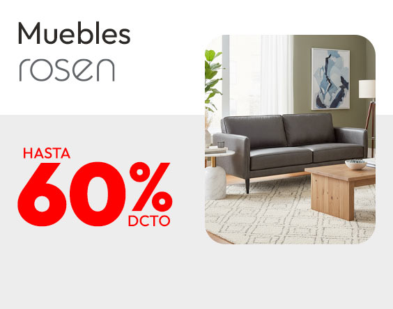 Muebles Rosen hasta 60%