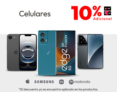 10% adicional Celulares TLP