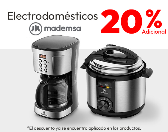 10% de descuento adicional  TMP en electrodomésticos