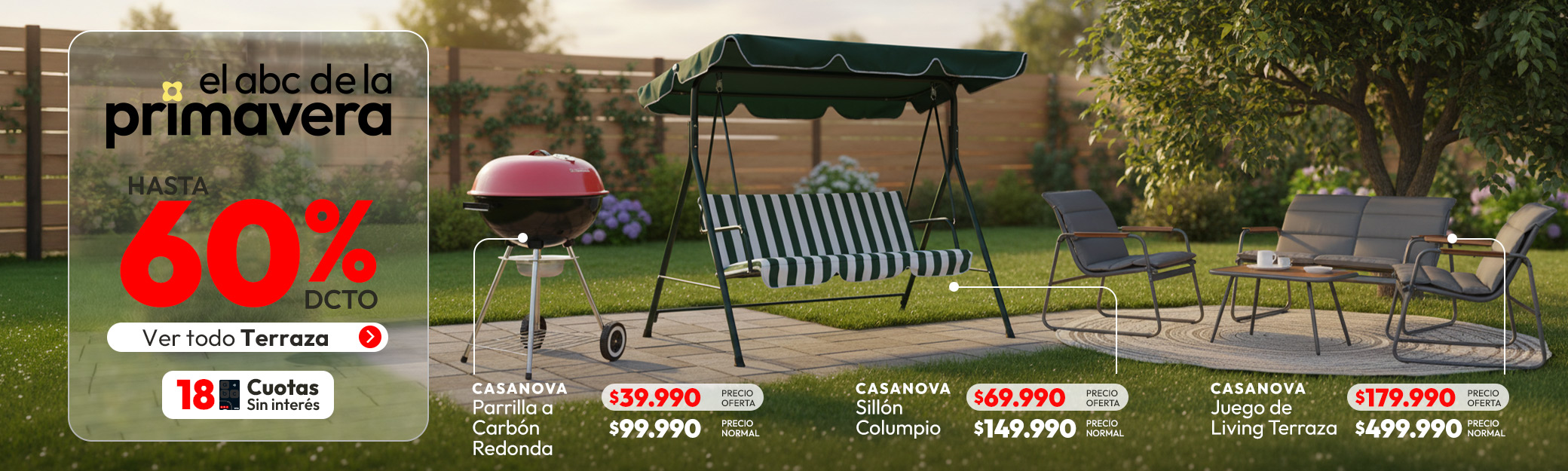PRIMAVERA hasta 60% de dcto