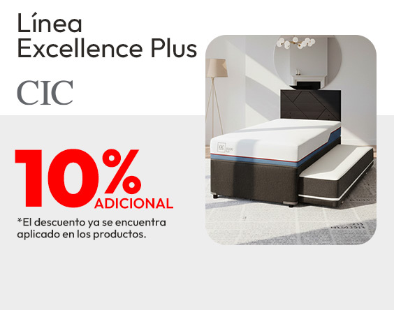Línea Excellence Plus CIC 10% adicional