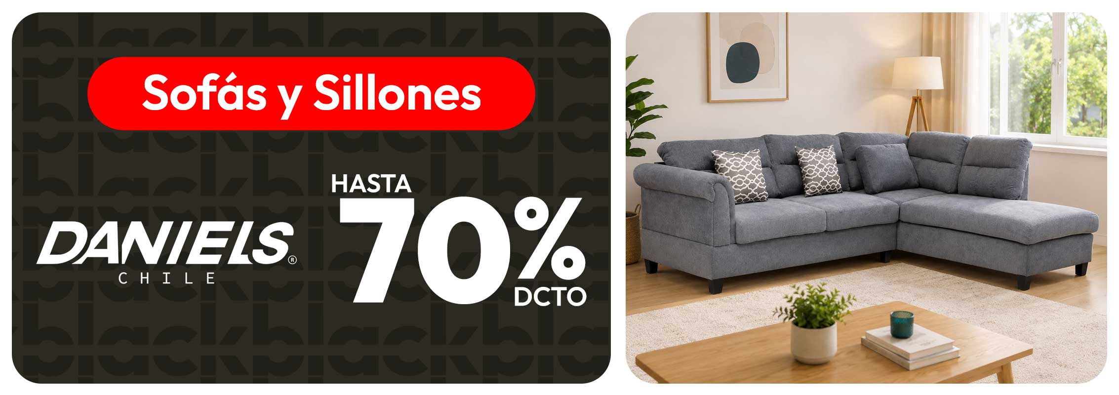 Daniels hasta 70% dcto
