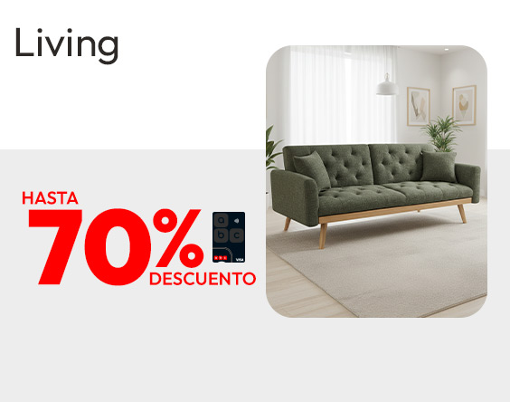 living hasta 70% tlp