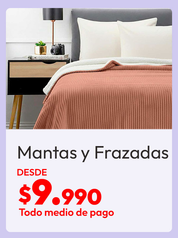 Ropa de cama desde $19.990