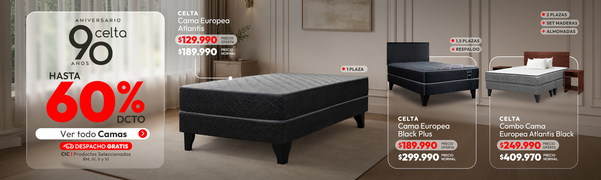 Celta Aniversario hasta 60%
