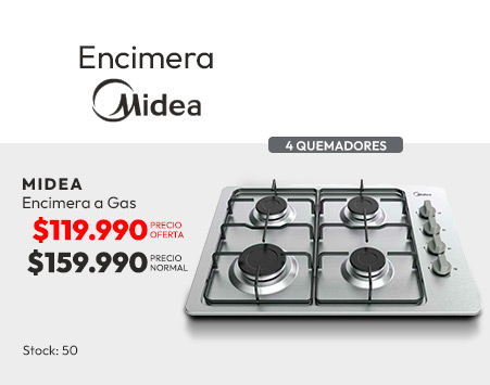 Encimera a Gas Midea