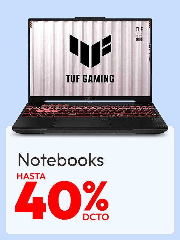 Notebooks hasta 40%