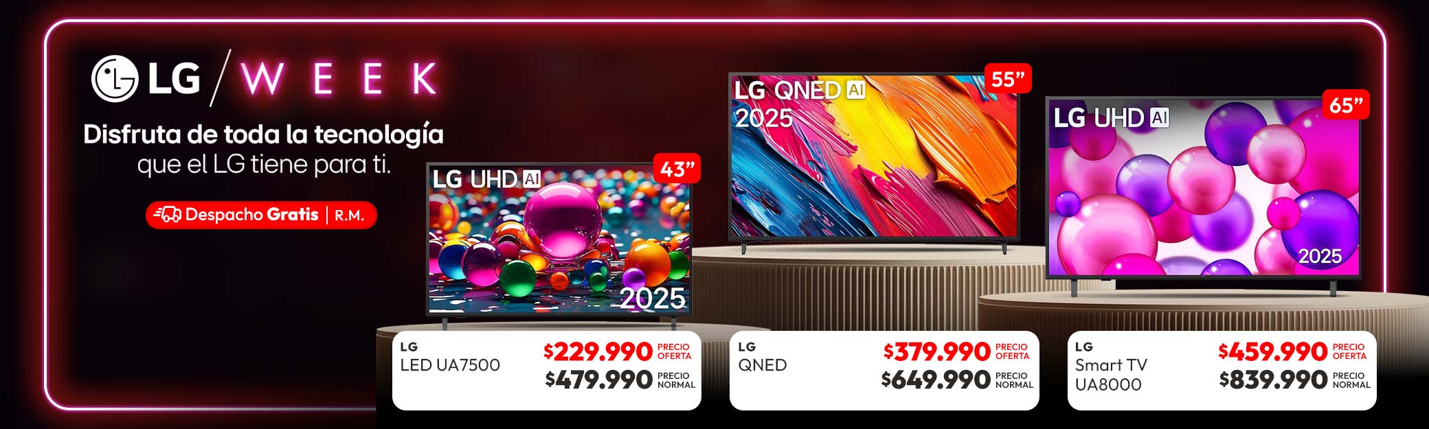 LG Cross TV & LB