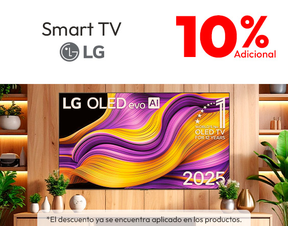10% Adicional LG TV TMP