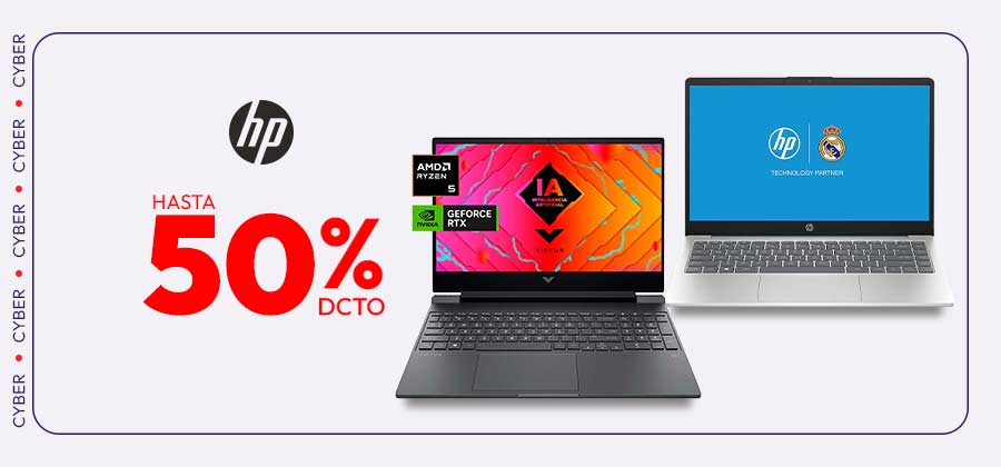 HP hasta 50 % dcto