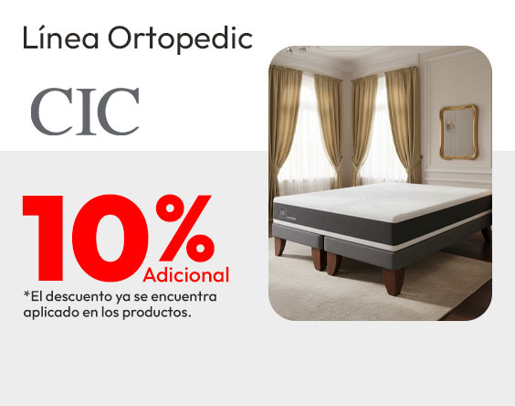 Línea Ortopedic de CIC 10% adicional 