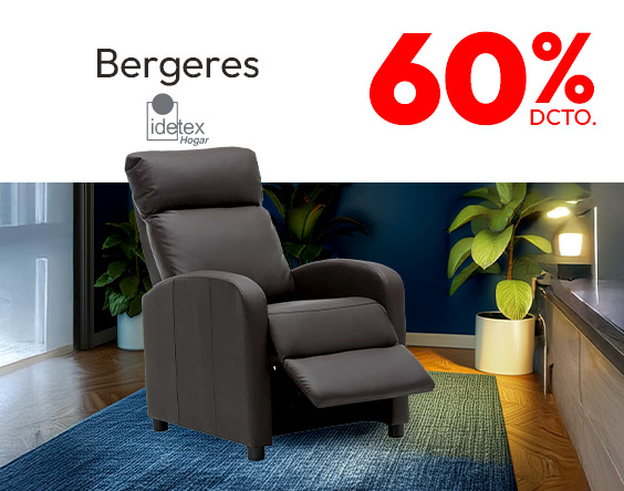 Bergeres Idetex 15% descuento adicional TMP