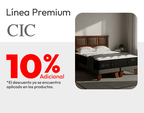 Colchones CIC 10% adicional