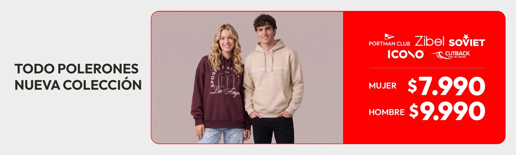 Polerones Mujer y Hombre