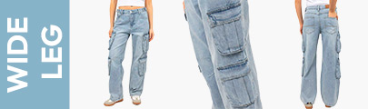 WIDE LEG JEANS