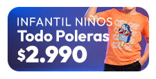 Poleras niños
