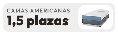 Camas Americanas 1,5 plazas
