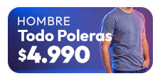 Poleras hombre
