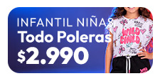 Poleras niña