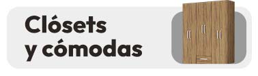 Closets y cómodas