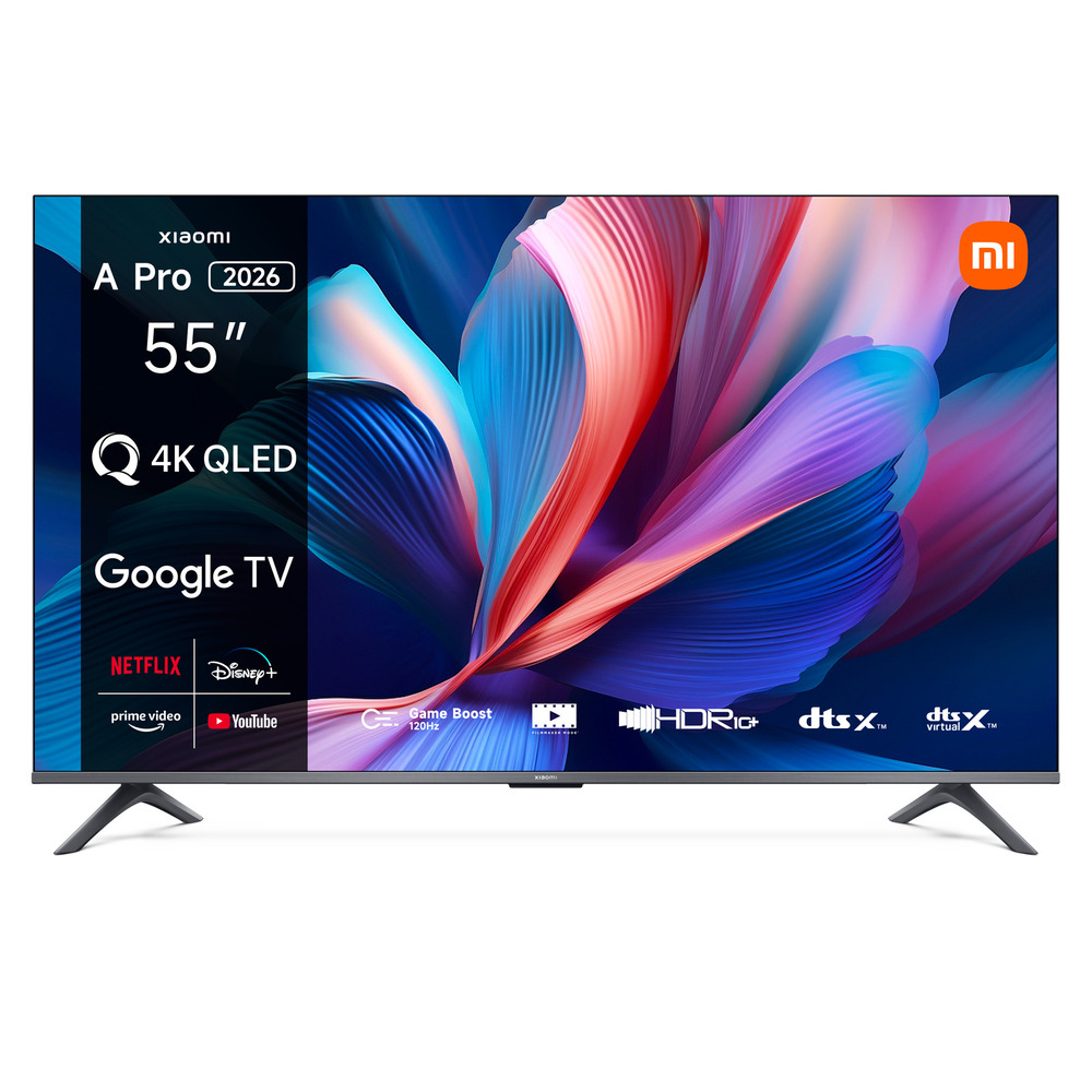 Smart TV QLED 55" Xiaomi 4K UHD Google TV A Pro 2026