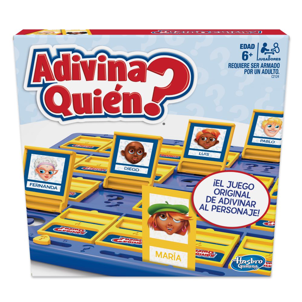 Juego de Mesa Adivina Quién? Hasbro Gaming Abc