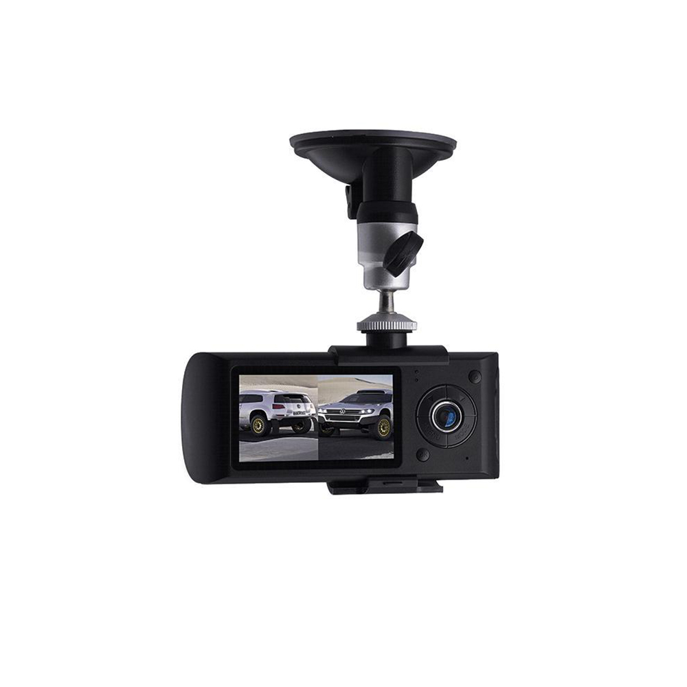 Cámara Camtek R300 DVR HD Doble Visión para Auto GPS | Abc