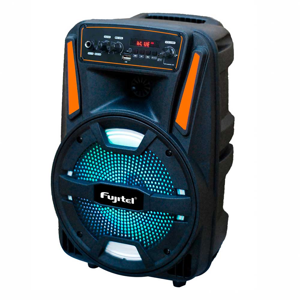 FUJITEL Parlante Karaoke Fujitel I160KARAOKEBT8L1 Negro | Abc